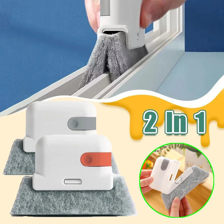 2 in 1 Groove Cleaning Brush Window