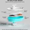Super Quiet Cat/Dog Water Fountain with Two Flow Modes Pet Water Fountain